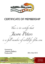 Member Certificate